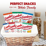 Combos Snacks Variety 7 Pack-Pepperoni Pizza, Cheddar Cheese Pretzels, Pizzeria, Buffalo Blue Cheese, Cheddar Cheese Crackers, Ranch Dip Pretzel