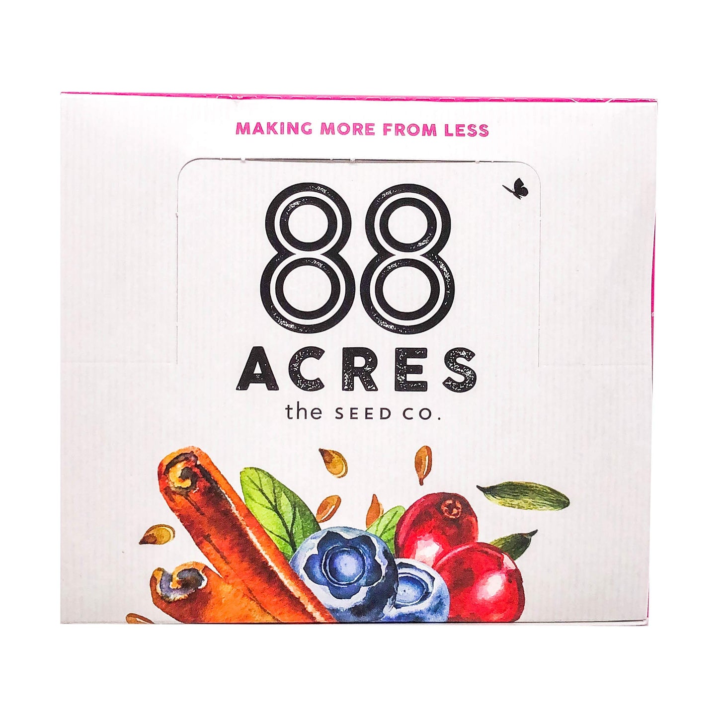 88 Acres Granola Bars, Triple Berry Crumble, 9 Count, School Safe, Allergen Free Seed & Oat Snack Bar, Gluten & Nut Free, Vegan, Non-GMO & Kosher
