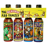 KICKIN' Family Hot Sauce Gourmet Gift Set - 5oz. 4 Pack - Try if you dare! - Perfect Ultimate Gourmet Gift for the Hot Sauce Fan