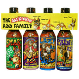 KICKIN' Family Hot Sauce Gourmet Gift Set - 5oz. 4 Pack - Try if you dare! - Perfect Ultimate Gourmet Gift for the Hot Sauce Fan