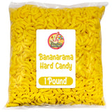 Bananarama Banana Candy - 1 LB Bulk Banana Flavored Hard Candy - Yellow Banana Candies - Candy Bananas for Gumball Machine Refills, Buffets, Party