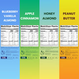 Magic Spoon High Protein Granola Low Sugar - 4 Pack: Apple Cinnamon, Blueberry Vanilla, Peanut Butter, & Honey Almond - Low Carb Sugar Free Protein