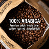 BROOKLYN SIGNATURE BLEND | Whole Bean Coffee | 1 LB Bag | Medium - Dark Roast Level - Bold & Balanced | Premium 100% Arabica Origin