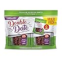 Double Date Organic Medjool Dates Multipack, Pitted Medjool dates, Dates Medjool Single Use Packs, Perfect Grab and Go Healthy Snack, Fresh Dates