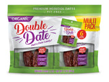 Double Date Organic Medjool Dates Multipack, Pitted Medjool dates, Dates Medjool Single Use Packs, Perfect Grab and Go Healthy Snack, Fresh Dates
