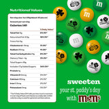 M&M’S WORLD Milk Chocolate St. Patrick's Day Party Favors (30 Pack), Printed M&M'S With St. Patrick's Day Themed Icons, Perfect For St. Patrick's Day