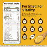 Coolinario Fortified Nutritional Yeast Flakes (2 Oz) Savory Cheese-Like Flavor for Vegan Cooking | Rich in B-Vitamins, Protein & Fiber | Ideal
