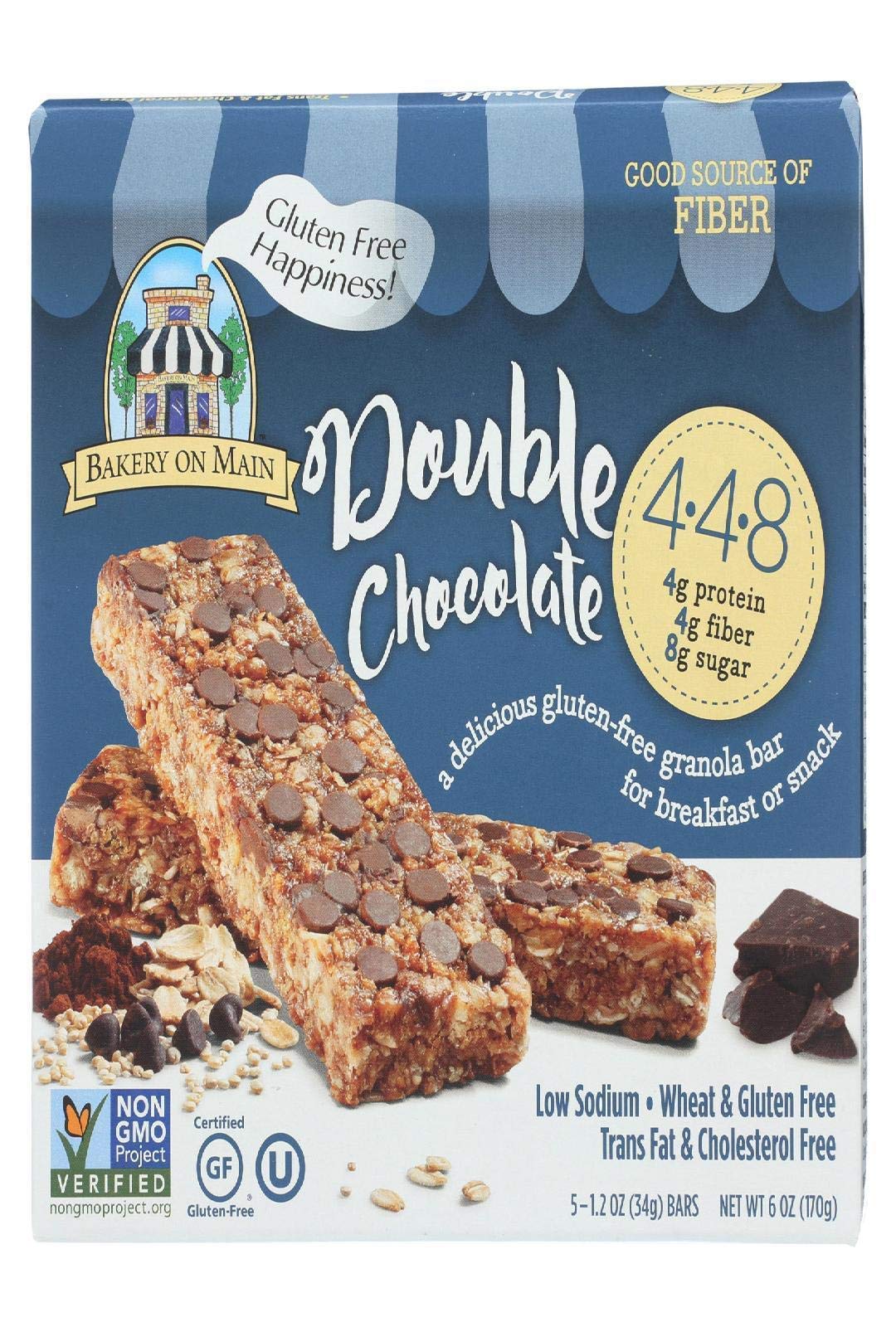 Bakery On Main Bar Granola Double Chocolate, 6 oz