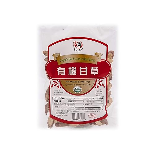 Big Green Organic Dried Licorice Root ????Chinese Herb Tea 2.4oz