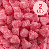 Mother's Day Sour Cherry Jelly Hearts Candy, 2lb Pack of Mother's Day Candy Bulk, Ideal Gummy for Parties, Classroom Exchanges and Gift Bags, Perfect