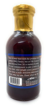 Country Style Original" BBQ Sauce by Elk Creek Bar-B-Q-Co. | Traditional Sweet & Savory Flavor | Best Barbeque Sauce | Dipping Sauce | Competition