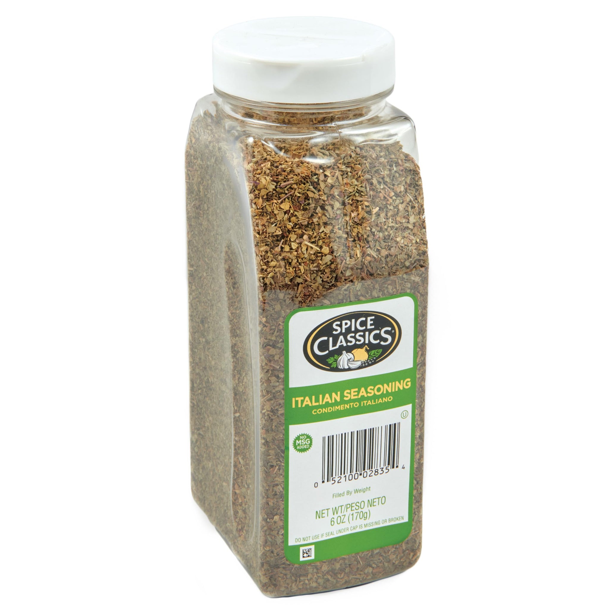 Spice Classics Italian Seasoning, 6 oz - One 6 Ounce Container of Italian Seasoning Spice for Authentic Italian Cooking, Perfect in Sauces