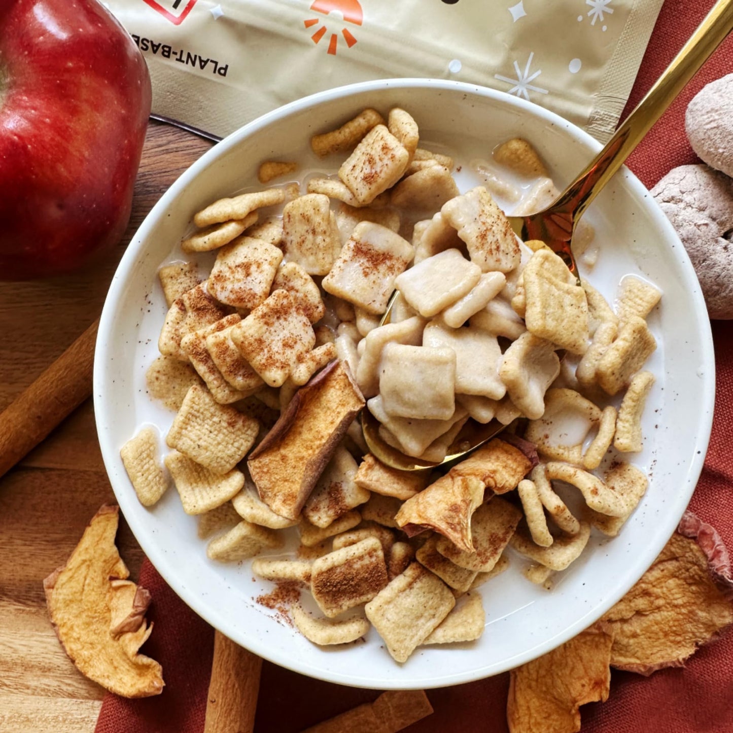 Catalina Crunch Protein Cereal | Sugar Free Breakfast Cereal with 11g of Protein | Gluten Free, Keto Friendly | Apple Cider Donut - 8 oz. Bag (Pack