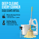 Harris Odor Eliminator and Cleaner Concentrate - 1 Gallon - Fresh & Clean Scent