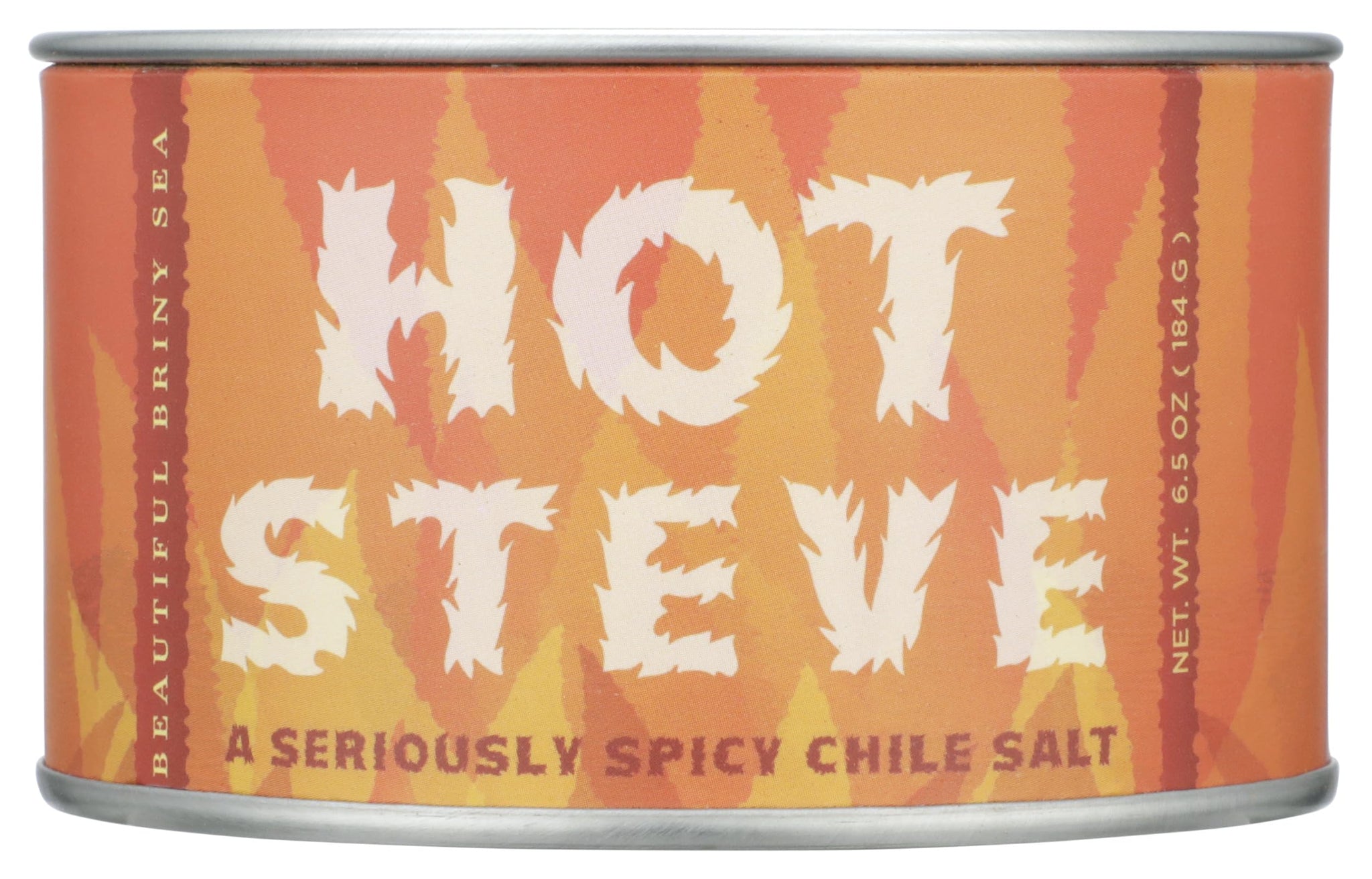 Beautiful Briny Sea, Sea Salt Hot Steve Seriously Spicy Chile, 6 Ounce