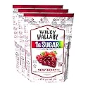 Wiley Wallaby 5.5 Ounce Very Berry Low Sugar Gluten Free Gourmet Australian Style Soft & Chewy Licorice Candy Twists (5.5 Ounce (Pack of 3))