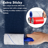 Lint Rollers for Pet Hair Extra Sticky, 1320 Sheets (12 Refills Mega Value Set), Portable Pet Lint Remover for Clothes, Furniture, Carpet, Dog & Cat