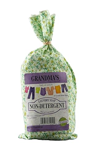 GRANDMA'S PURE & NATURAL Non-Detergent Laundry Soap, 0.02 Pound