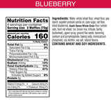 Kashi Frozen Waffles, Vegan, Frozen Breakfast for Kids, Blueberry, 10.1oz Box (8 Waffles)