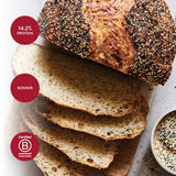 King Arthur High Gluten Flour, Contains Wheat Flour (wheat flour, malted barley flour) High Protein, 3 lb, White, 48 Ounces