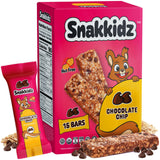 Snakkidz Organic Chewy Granola Bars for Kids, Allergen-Free, Nut-Free, Gluten-Free, Low Sugar Snack Bars Made with Avocado Oil, Individually Wrapped