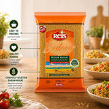Reis Coarse Bulgur, Wheat Berries, Bulgur Wheat for Pilafs, Meals & Soups, Healthy Pantry Staples, Turkish Grocery Foods, High Fiber & Protein Cereal, Whole Grain Bag, Vegan, Halal, 2.2 Lbs (1000g)