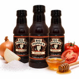 Big Poppa’s Granny’s BBQ Sauce 3-Pack - Award-Winning Sweet BBQ Sauce for Chicken, Pork and Beef - Thin Glaze-Style, Mild Heat, Crowd-Pleasing Flavor