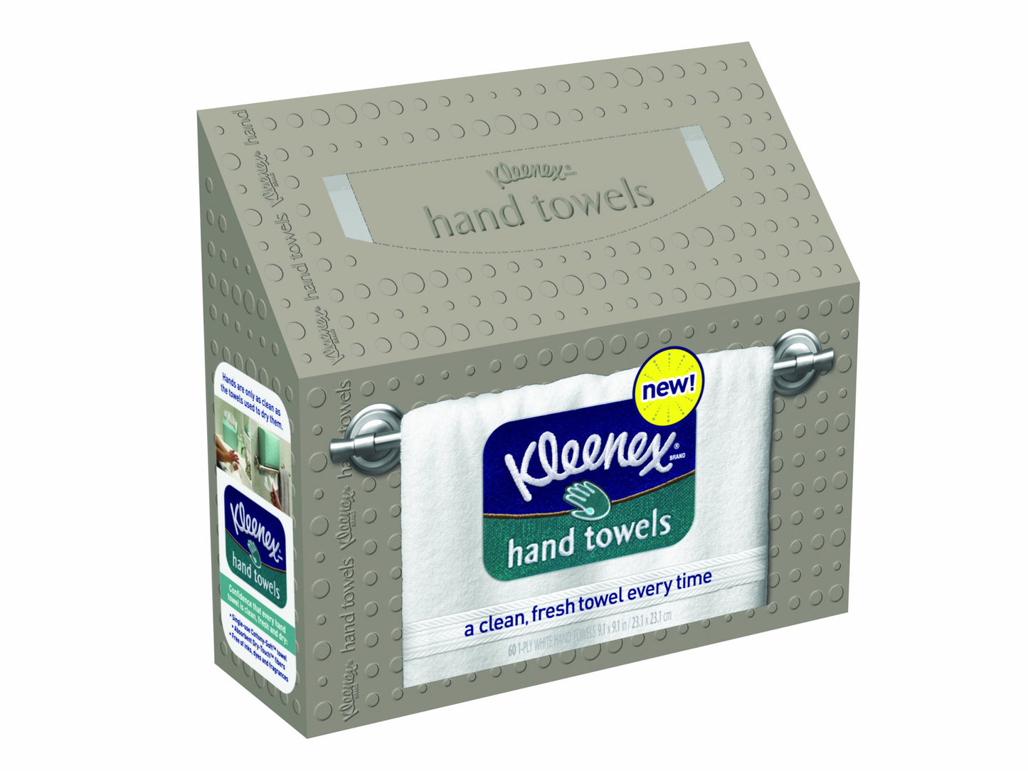 Kleenex White Hand Towels, 60 Count (Pack of 6)