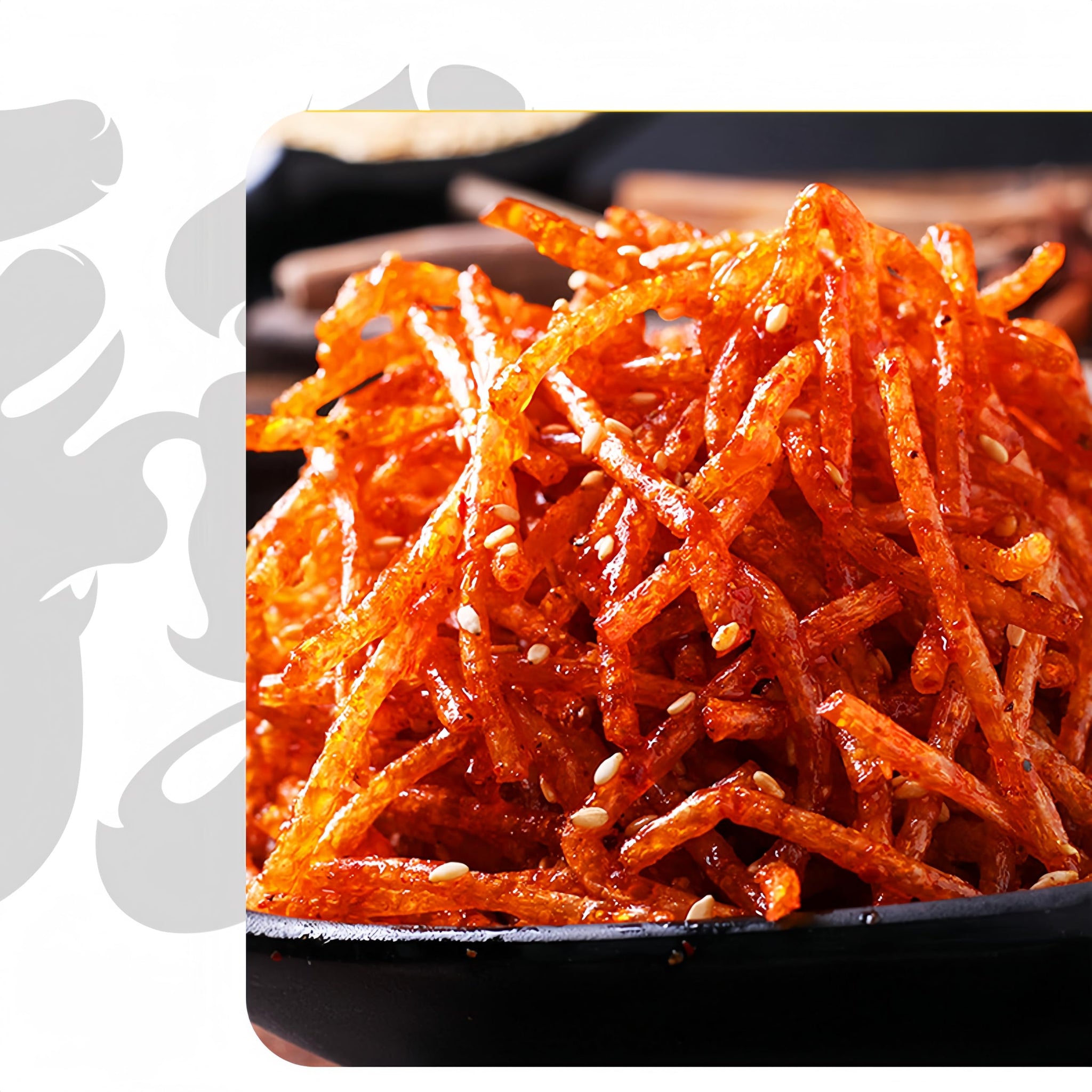 Spicy Strip Small Gluten Latiao - Chinese Special Classic Handmade Gluten Latiao Snack Food Delicious Snacking for Holiday gift Fragrant Spicy