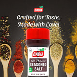Badia Seasoned Salt, 12 oz - All-Purpose Blend for Everyday Cooking