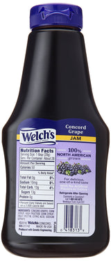 Welch's Squeeze Grape Jam, 20 Oz Bottle