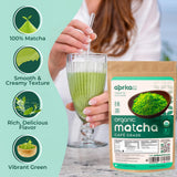 Matcha Powder from Japan, Organic Green Tea, No Sugar Added Tea Powder for Matcha Latte, Japanese Green Tea - Barista Grade Te Macha Organic - 1.1 lb