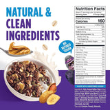 Blue Stripes Whole Cacao Granola - Gluten Free Dark Chocolate Granola for Cereal, Oatmeal, Yogurt, 5g Protein Per Serving, Source of Fiber, Vegan, Low