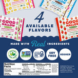 GoodMallow Vegan Marshmallows - Large Kosher Halal Gluten Free Dairy Free Healthy- Natural Gelatin Free Marshmallows for Hot Chocolate, Smores, Baking