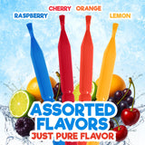 Captain Cool Freeze Pops, Delicious and Refreshing Ice Pops Bulk Variety Pack, Colorful and Fun Popsicles for All Ages, Perfect for Events