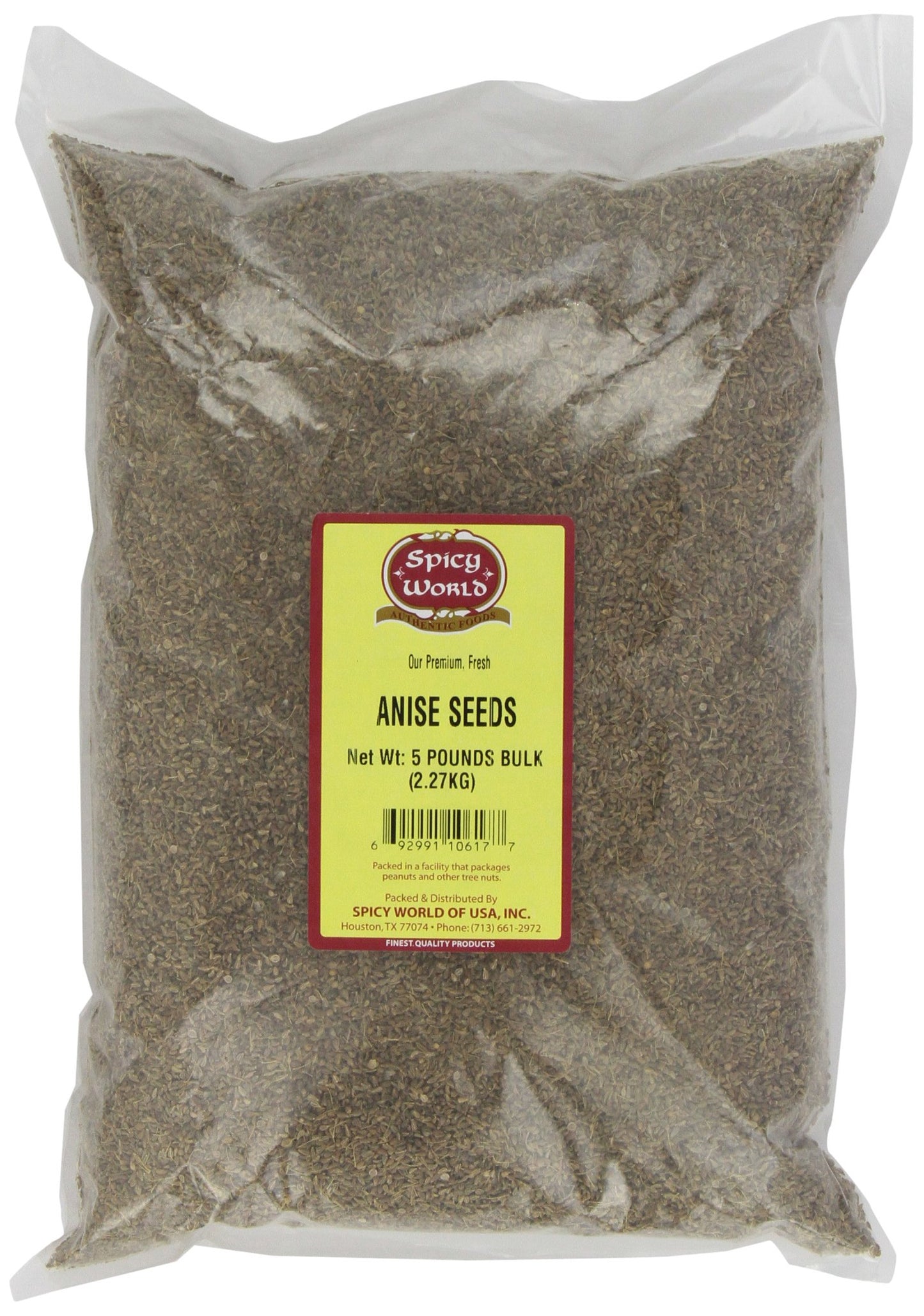 Spicy World Anise Seeds Bulk, 5-Pounds