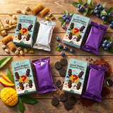 Ceres Gourmet Surprise Dubai Chocolate Bar, 1 pack Mysterious Cookies or Mango or Blueberry or Pistachio Kataifi Flavored Stuffed Sweet Rabbit