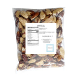 Raw Brazil Nuts, 1 Pound Bag, No Shell, Whole, Hampton Distribution