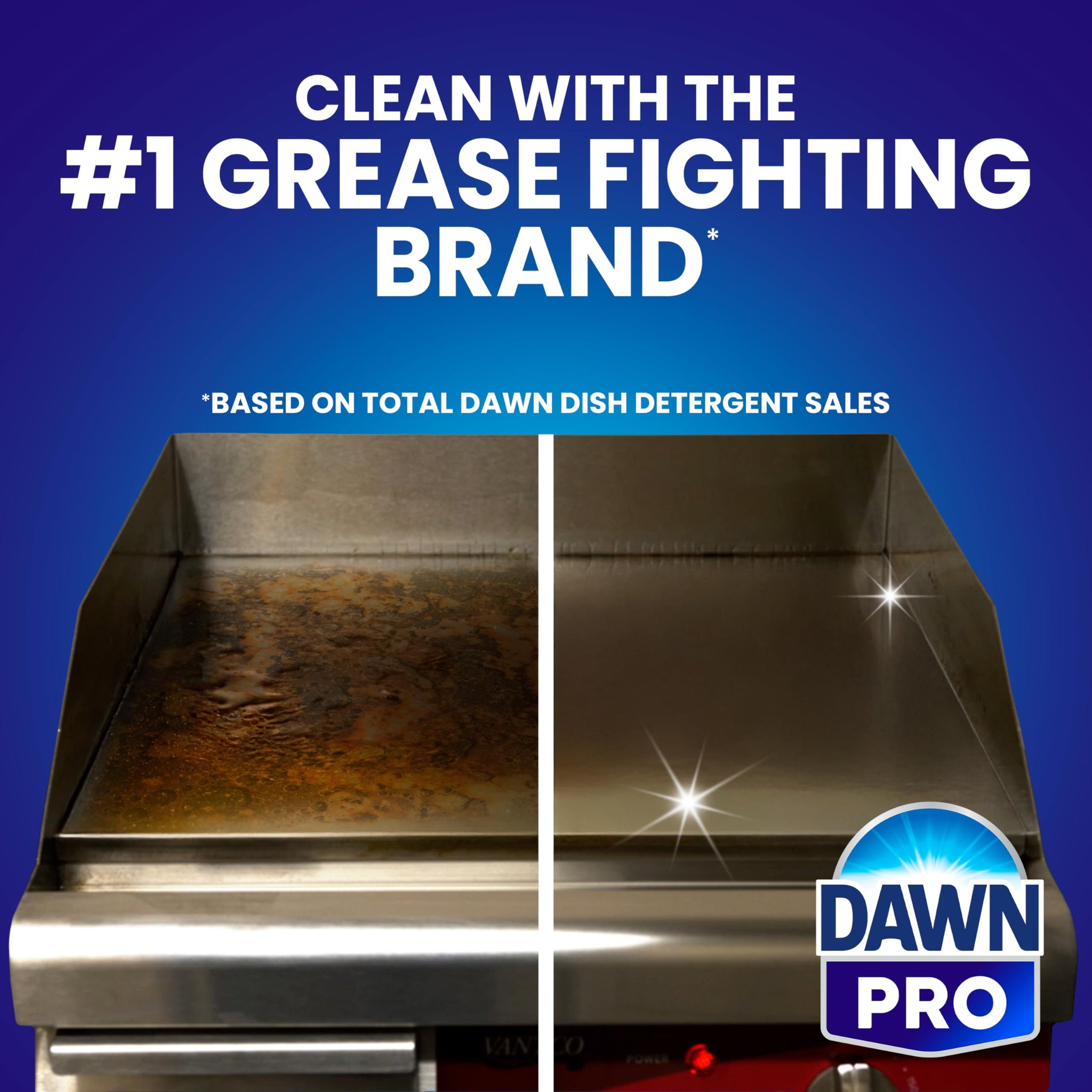 Dawn PRO Hi-Temp Grill and Griddle Cleaner, Commercial Grade, 32 oz