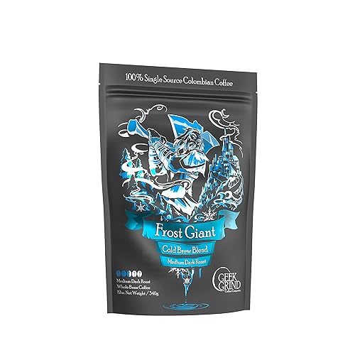 Geek Grind Frost Giant Roast Whole Bean Coffee - 12oz Bag