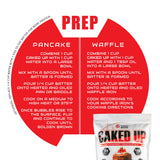 Caked Up Protein Pancake Mix by Feast Mode Flavors | Buckwheat Pancakes | 3 Pound Bag | Clean complex carbohydrates | High Protein | Soy free | Zero Artificial Sweetners