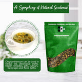 NPG Chrysanthemum Bud Tea 16 Oz, Premium Dried Chinese Tai Ju Flowers, Juhua Herbal Tea, Caffeine-Free, Non-GMO Loose Leaf with Floral Fragrance