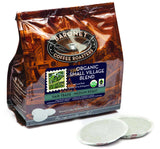 Baronet Coffee Pods [Organic Small Village-54 Pods] Single Cup Use Like Senseo - 3 Bags of 18 Single Serve 8 Gram, Regular Strength, Medium Roast