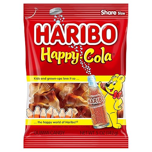 Haribo Happy-Cola Gummies Bag, 5 oz