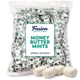 Money Buttermints Individually Wrapped, 100 Pieces | Creamy Mint Candy for Casino Party Favors, Trade Show Giveaways & Money Candy Gifts | Fun Dollar