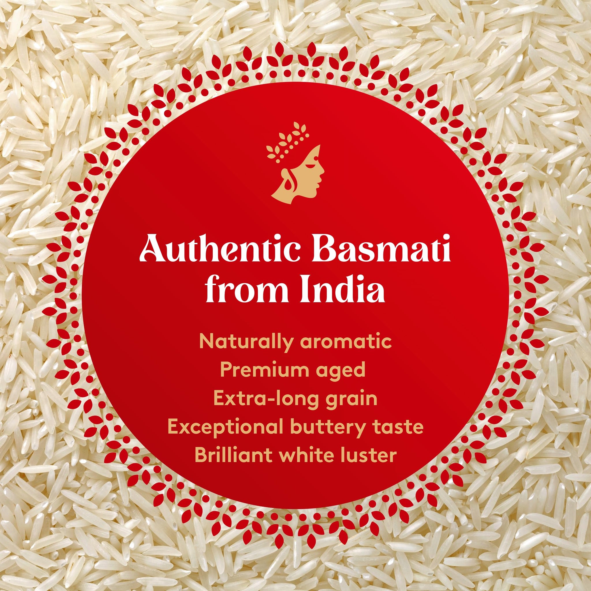 Royal Chef's Secret Basmati White Rice - Premium Extra Long Grain Rice - 10 lb Bag - Perfect for Biryanis, Pilafs, Pulao & Curries - Cook in Microwave or on Stove Top