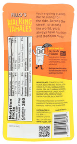 Fillos Bean Salsa Habanero Walking Tamales, 4 OZ