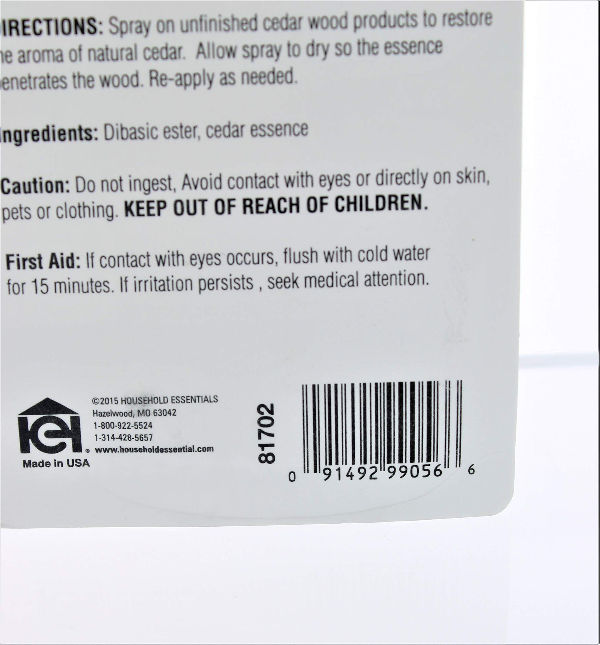 Cedar Fresh 81702 Cedar Power Spray 2fl. oz/ 59 ml