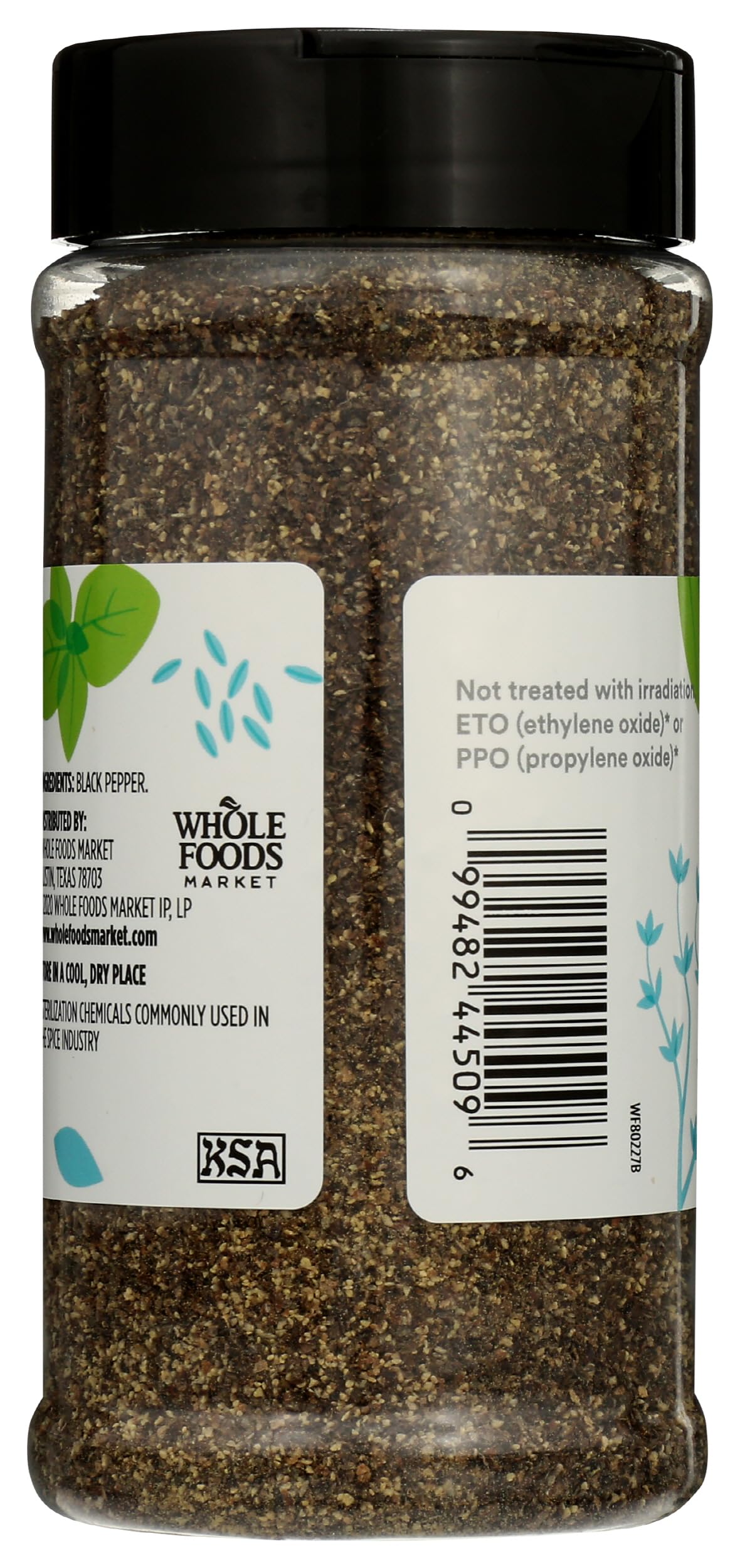 365 by Whole Foods Market, Medium Grind Black Pepper, 6.49 Ounce