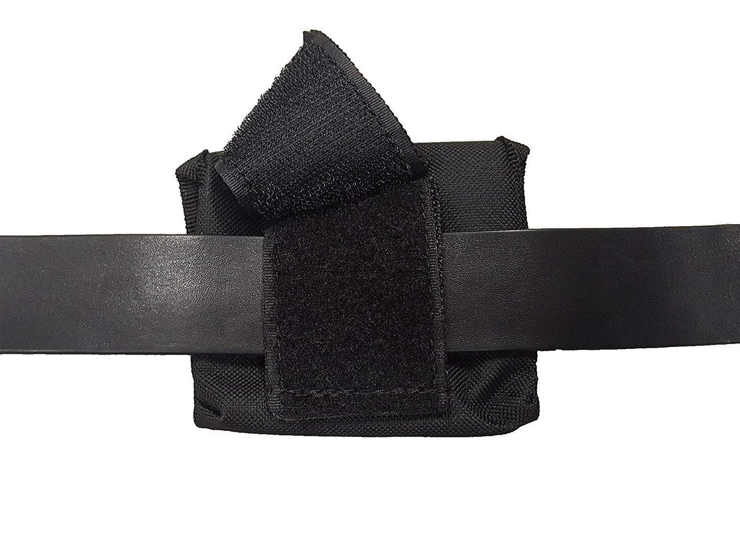 LINE2design Glove Pouch Black - EMS EMT Firefighter Police Medical Glove Holder | Holds 6 - Pairs of Disposable Gloves